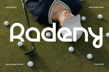 Radeny Minimalist Sans Font