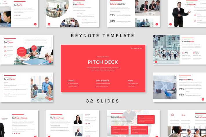Pitch Deck - Keynote Template