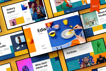 Edwin – Business PowerPoint Template