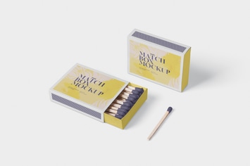 Match Box Mock-Up Set