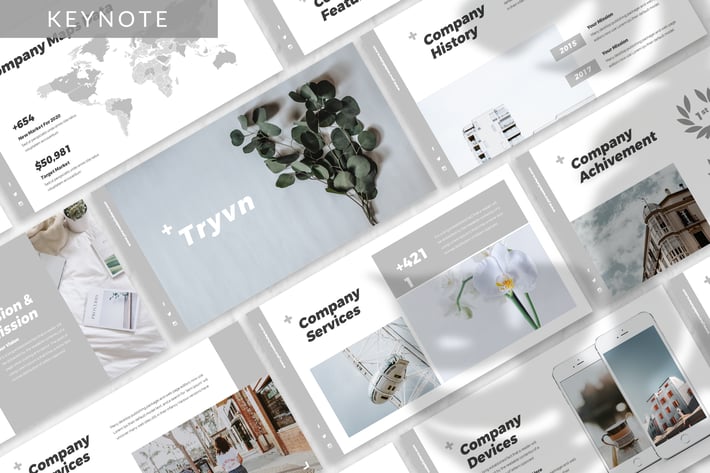 Tryvn - Business Keynote Template