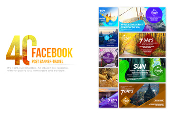 40 Facebook Post Banner-Travel