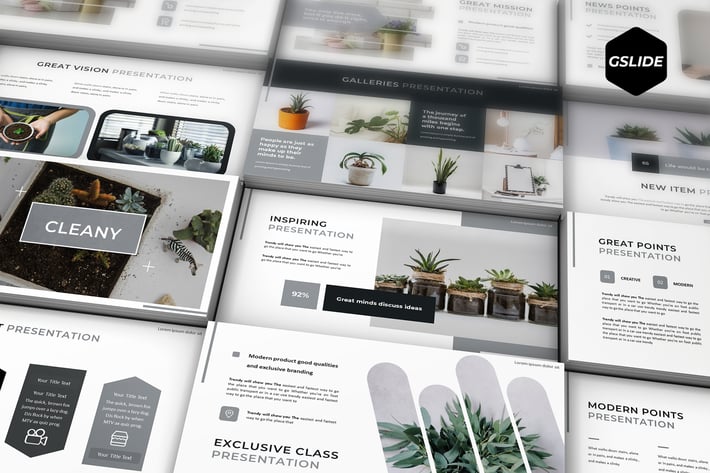 Cleany - Google Slides Template