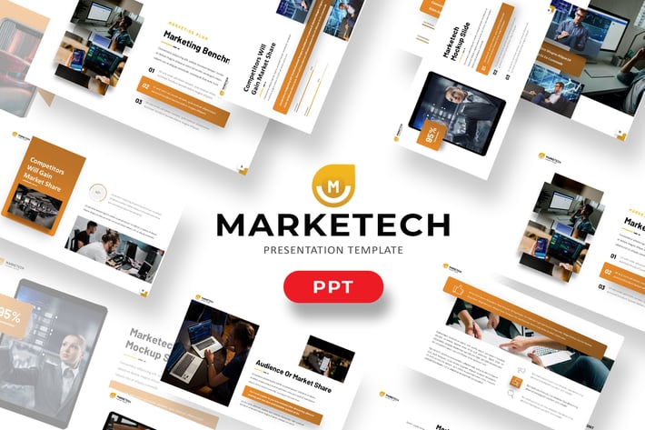 Marketech - Business Powerpoint Template