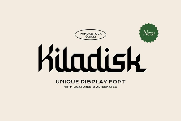 Kiladisk - Display Typeface