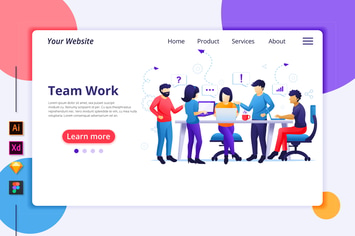 Team Work Illustration