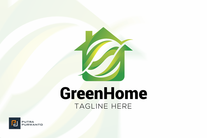 Green Home - Logo Template