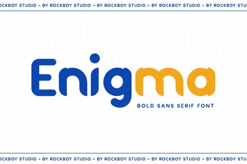 Enigma - Logo Font
