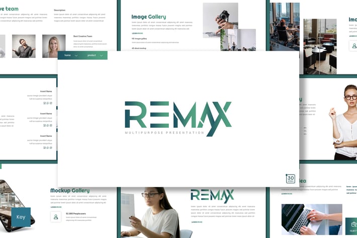 Remax - Multipurpose Keynote Template