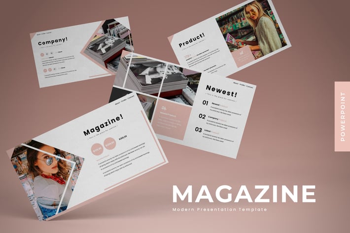 Magazine - Powerpoint Template