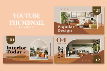Furniture – Youtube Thumbnail Template Pack