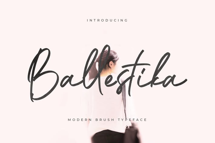 Ballestika Script Font