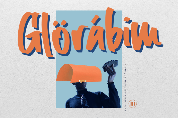 Glorabim - A Unique Display Font