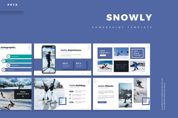 Snowly - Powerpoint Template