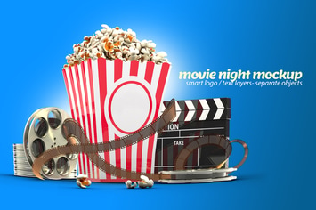 Movie Night Mockup