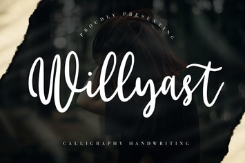 Willyast Calligraphy Business Font