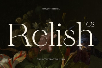 Relish – Aesthetic Font