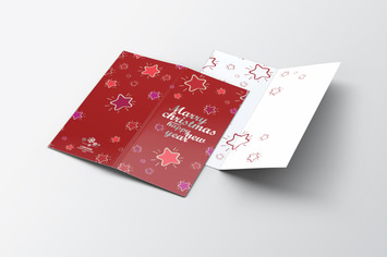 Invitation & Greeting Card Mock-Up