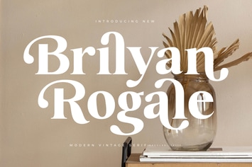 Brilyan Rogale Modern Vintage Serif