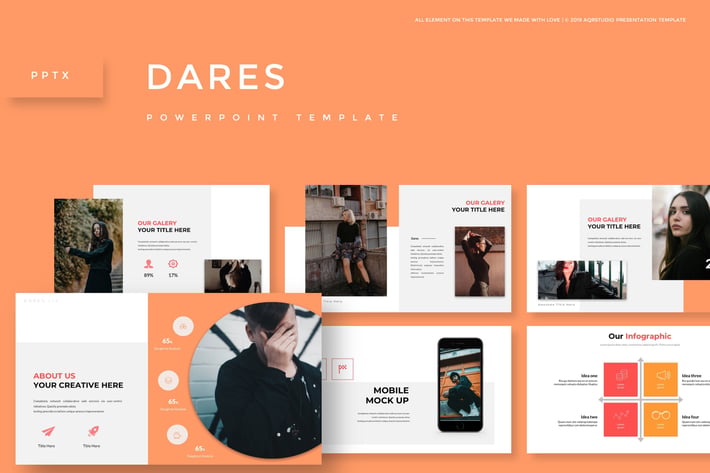Dares - Powerpoint Template