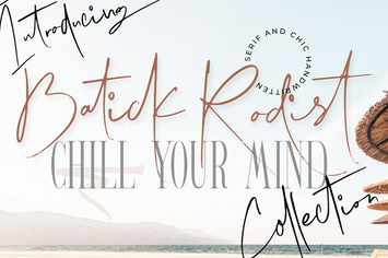 Batick Rodist | Font Duo