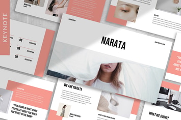 Narata - Brandbook Keynote Template