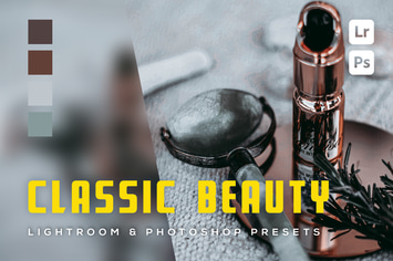 6 Classic Beauty Lightroom and Photoshop Presets
