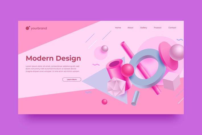 3D Abstract Background