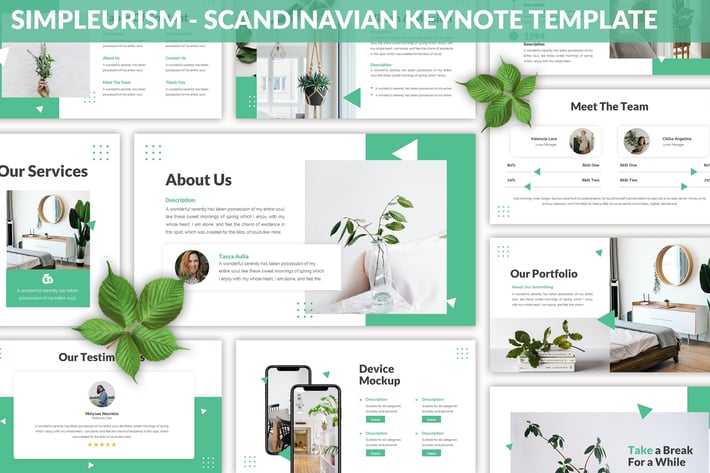 Simpleurism - Scandinavian Keynote Template