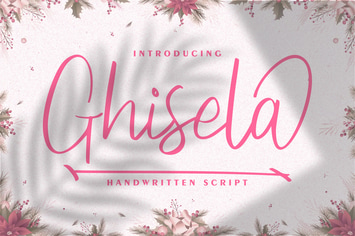 Ghisela | Handwritten Font