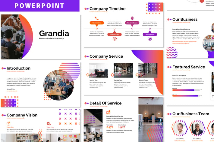 Grandia - Business Powerpoint Template