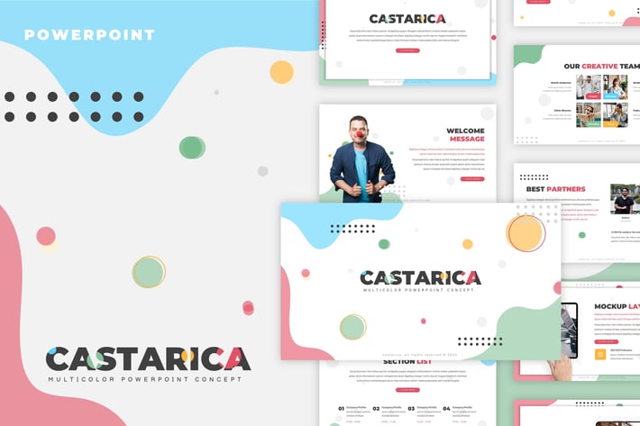 Castarica - Creative Powerpoint Template