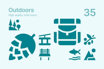 Outdoor icons
