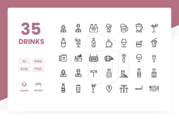 Drinks - Icons Pack