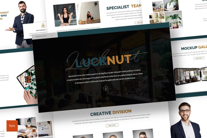 Lucknut - Business Powerpoint Template