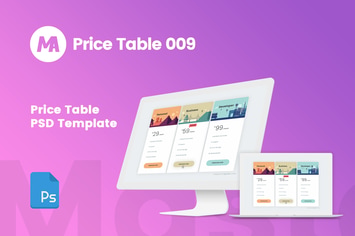 MA - Pricing Table 009