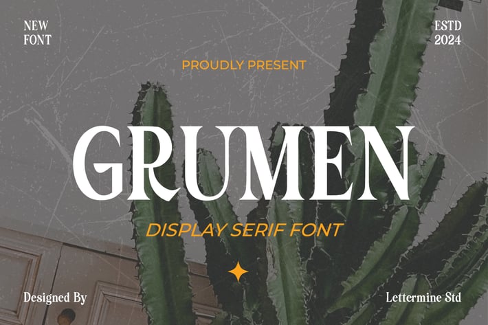 Grumen - Serif
