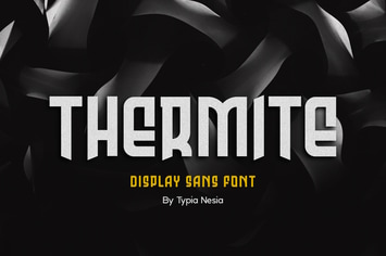 Thermite Display - Sport Font