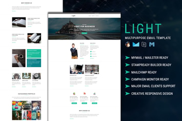 LIGHT - Multipurpose Responsive Email Template