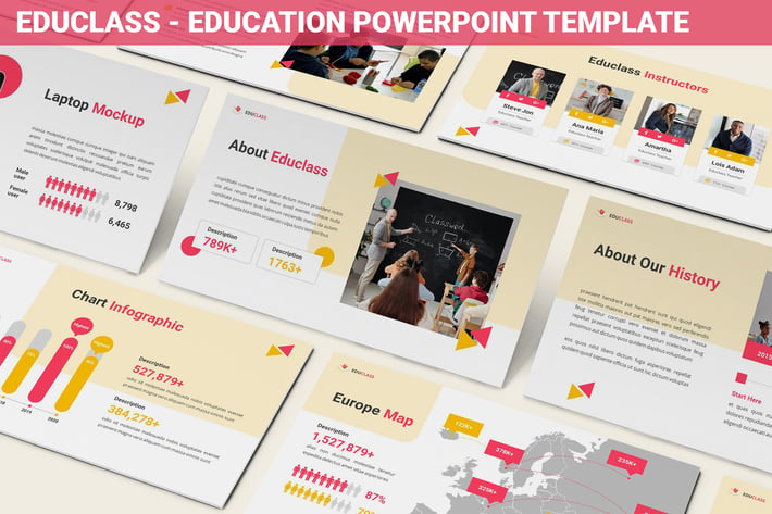 Educlass - Education Powerpoint Template