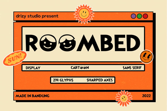 Roombed - Fun Font