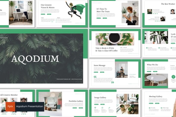 Aqodium - Powerpoint Template