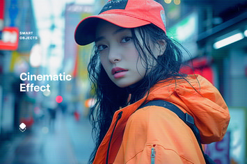 Cinematic Film Photo Effect