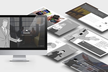 Mande : Business Profile Illustration Powerpoint