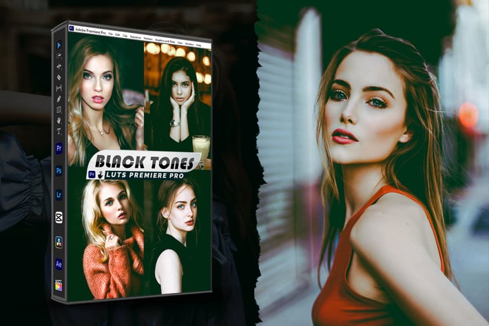 Black Tones Presets And luts Video Premiere Pro