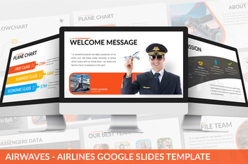 Airwaves - Airlines Google Slides Template