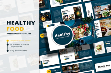 Healthy Food - PowerPoint Template