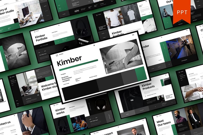 Kimber – Business PowerPoint Template