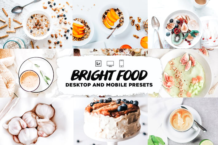 Bright Food Lightroom Presets 