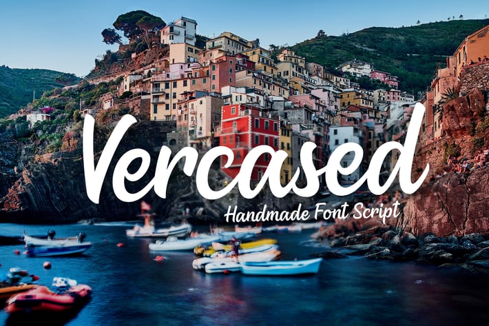 Versaced - Handmade Font